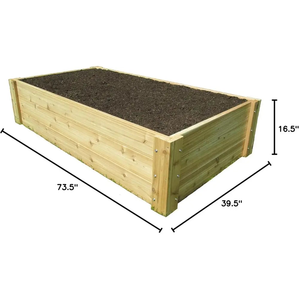 Raised Bed Garden Kit for Deep Root Plants