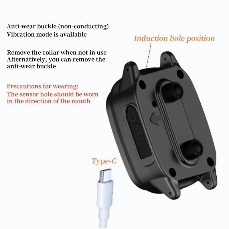 Waterproof Rechargeable Anti Bark Collar For Dogs