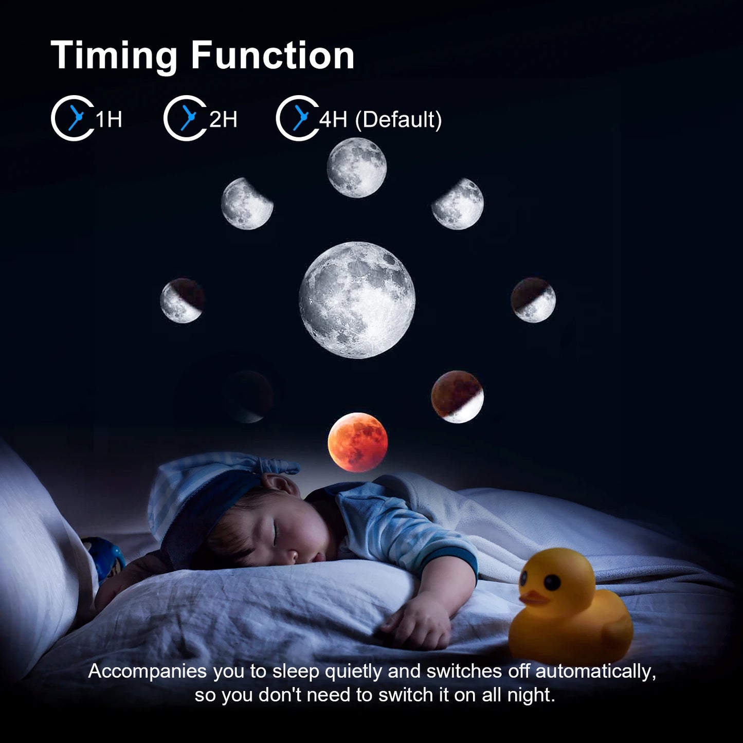Mexllex HD Starry Sky Globe Galaxy Projection Night Light, Black Planetarium LED Lamp for Bedroom Christmas Birthday Party Gift