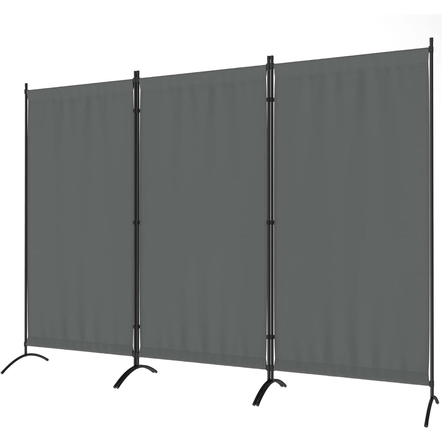 Room Divider, 99’‘W Folding Privacy Screens, 3 Panel Partitions Dividers, Portable Separating for Home Office Bedroom Dorm Decor
